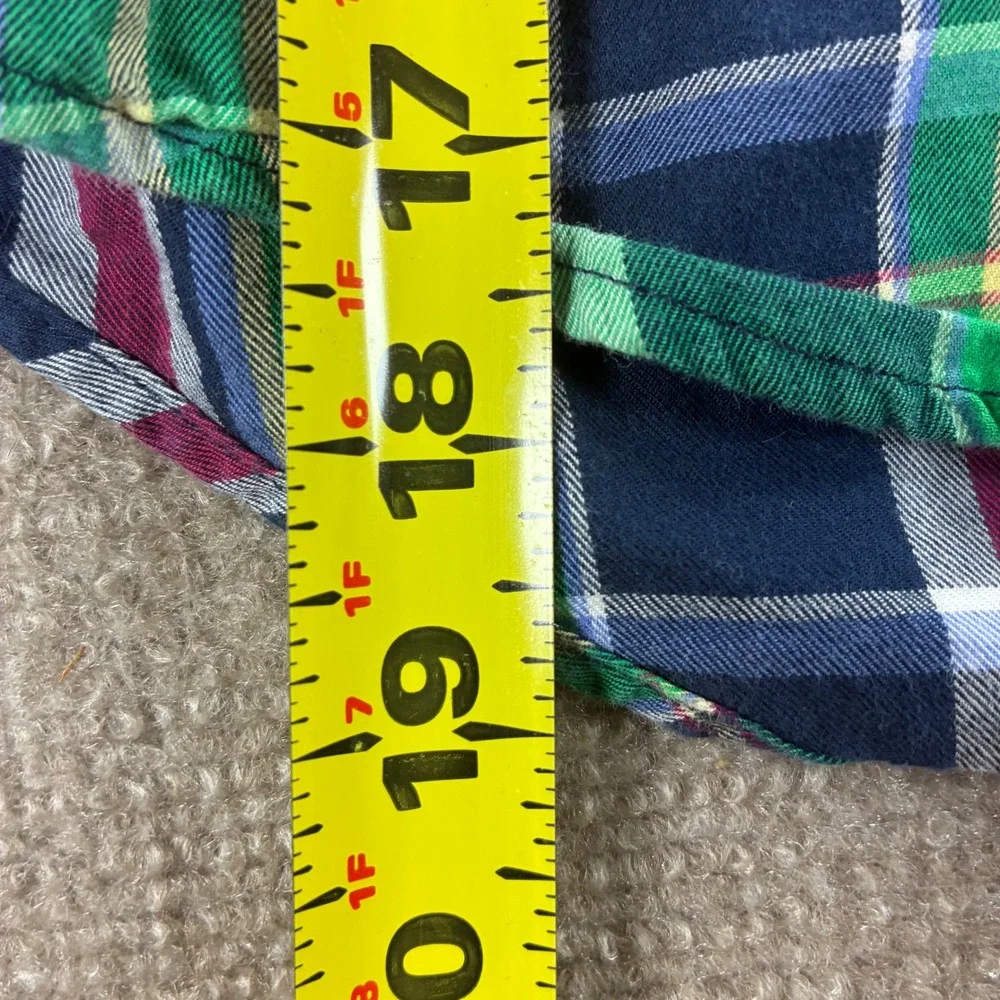 Ralph Lauren Kids Size 5 Plaid Button Down Shirt Multi Color Long Sleeve